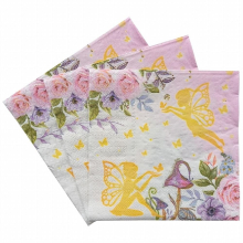 20pcs set Fairy Colorful Printed Tissues Napkins Wedding Tissues Party Tissues Holiday Birthday Party Decorations