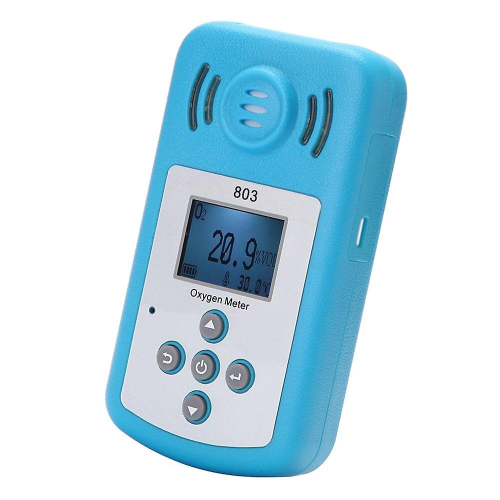 Oxygen Meter Portable Oxygen(O2) Concentration Detector with LCD Display and Sound-light Alarm 2