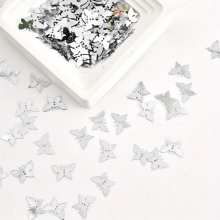 15g of Sparkling Silvery Butterfly Confetti Add a Touch of Magic to Your Celebration