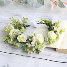 Fairy Themed Photo Props Hot Mori Fairy Little Girl Garland Headdress Christmas Halloween Thanksgiving Gift