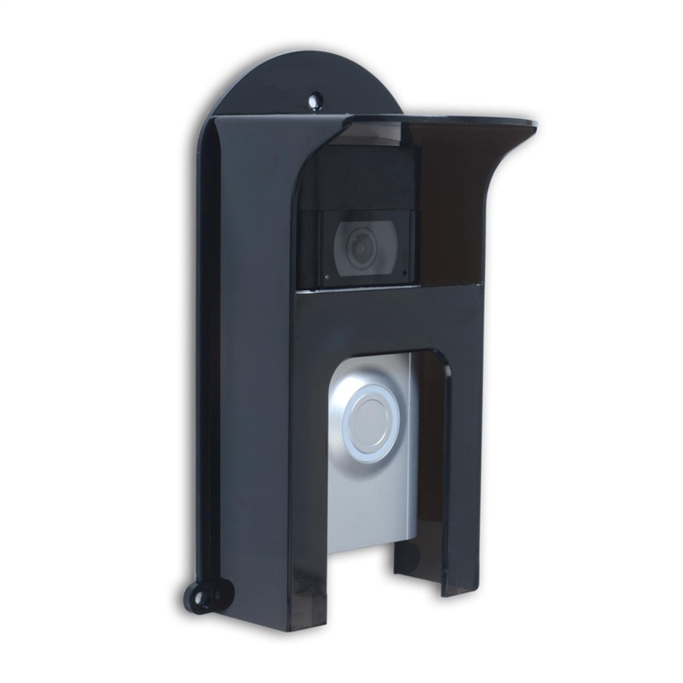 Black Plastic Doorbell Rain Cover Suitable for Ring Models