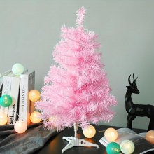 1pc Pink Christmas Tree Christmas Family Party Decoration Supplies