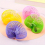 24pcs 4 Funny Smile Pattern Rainbow Ring Finger Pull Toys Elastic Ring Spring Stacking Ring Birthday Party Small Gift Package Set 4