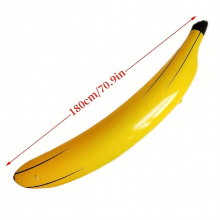 1pc Inflatable Fruit Banana Realistic Inflatable Banana For Party Decoration And Entertainment Funny Creative Inflatable Banana