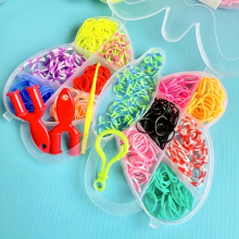 Rubber Band Bracelet Kit Elastic Band For Weaving Lacing Bracelet Christmas
