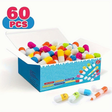 60pcs Party Favors For Kids Creative Novelty Ballpoint Pens For Student Teens Adults Stocking Stuffers Bulk Toy For Treasure Box Classroom Rewards Bir