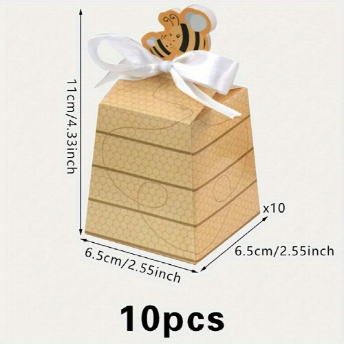 10pcs Party Bee Candy Suitable As Party Supplies 2
