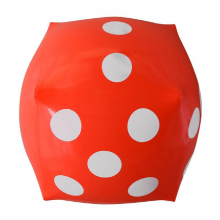 Inflatable Dice Oversized Blow Up Cube Big Dice Stage Prop Group Inflatable Balloon Dice Party Pool Beach Toy