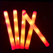 Large Bright Sponge Glow Stick Foam Fluorescent Stick Concert Bar Party Concert Aid Glitter Stick Aid Stick