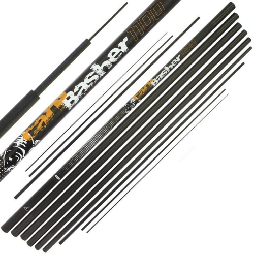 NGT NGT CARP BASHER - 11M CARBON CARP POLE WITH SPARE TOP 3