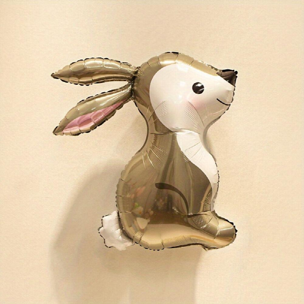 Adorable Silvery Rabbit Balloon Jungle Perfect for Easter Bunny Decoration Birthday Parties & Kids Toys-image-OPC-PD5PVHM-NEW