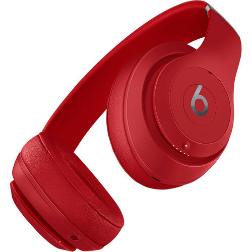 Beats by Dr. Dre Beats by Dr. Dre Studio3 Wireless Bluetooth Headphones Red
