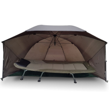 NGT Shelter 60in with Storm Poles & Groundsheet - 210D Angling Shelter FBB-BROLLY-60-CARP