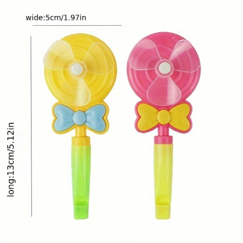 Lollipop Whistle Windmill Candy Small Party Supplies 1