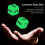 2pcs Luminous Dice Suitable As Party Supplies Board Game Props 5