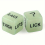2pcs Luminous Dice Suitable As Party Supplies Board Game Props 1