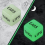2pcs Luminous Dice Suitable As Party Supplies Board Game Props 4