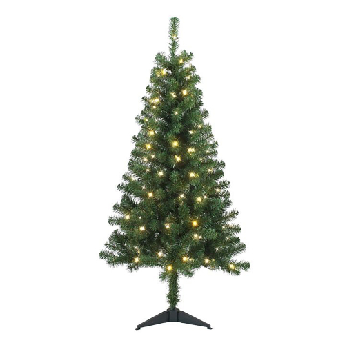 (Deluxe Green with 200 warm white leds) AAMEN Pre-Lit Artificial Christmas Tree
