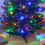 (Deluxe Black with 200 multi colour leds) AAMEN Pre-Lit Artificial Christmas Tree 2