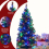 (Deluxe Black with 200 multi colour leds) AAMEN Pre-Lit Artificial Christmas Tree 5