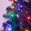 (Deluxe Black with 200 multi colour leds) AAMEN Pre-Lit Artificial Christmas Tree 4