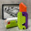 2pcs Carrot 3d Gravity Pocket 3d Gravity Carrot Party Small Gift 3