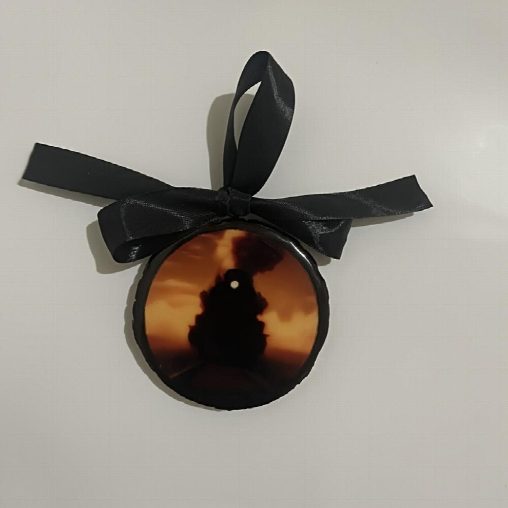 1pc Resin Wood Slice Christmas Christmas Tree Pendants Holiday Home Decoration-image-OPC-PD5Q5GJ-NEW