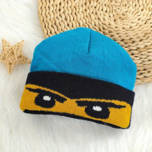 Childrens Jacquard Knit Hat Birthday Gift For Boys