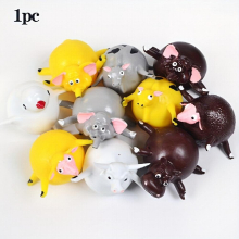 Blowing Animals Inflate Vent Balls Anti stress Hand Balloon Fidget Party Sports Games Toys For Gift Halloween Thanksgiving Christmas Gift