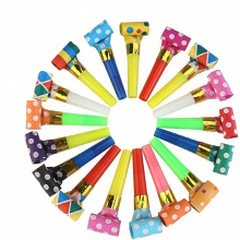 Creative Blower Set Toys Blower Whistle Birthday Party Booster Speaker 50pcs