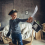 3pcs Coffee Inflatable Toy Pirate Halloween Party Stage Activity Prop Simulation Weapon 6