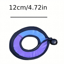 1Pc Rotating Ribbon Fan Outdoor Hanging Outdoor Accessories Childrens Toy Wind Rainbow Spiral Fan Courtyard Fan Decoration Garden Fan Cloth Holiday G