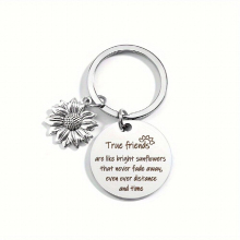 1pc Stainless Steel Keychain A Gift For Friends Birthday Gift Keychain Unique Gift Friendship Gift Christmas Gift Thanksgiving Gift Holiday Gift