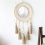 Macrame Hanging Wall Mirror With Macrame Round Mirror Art Boho Decor Macrame 5