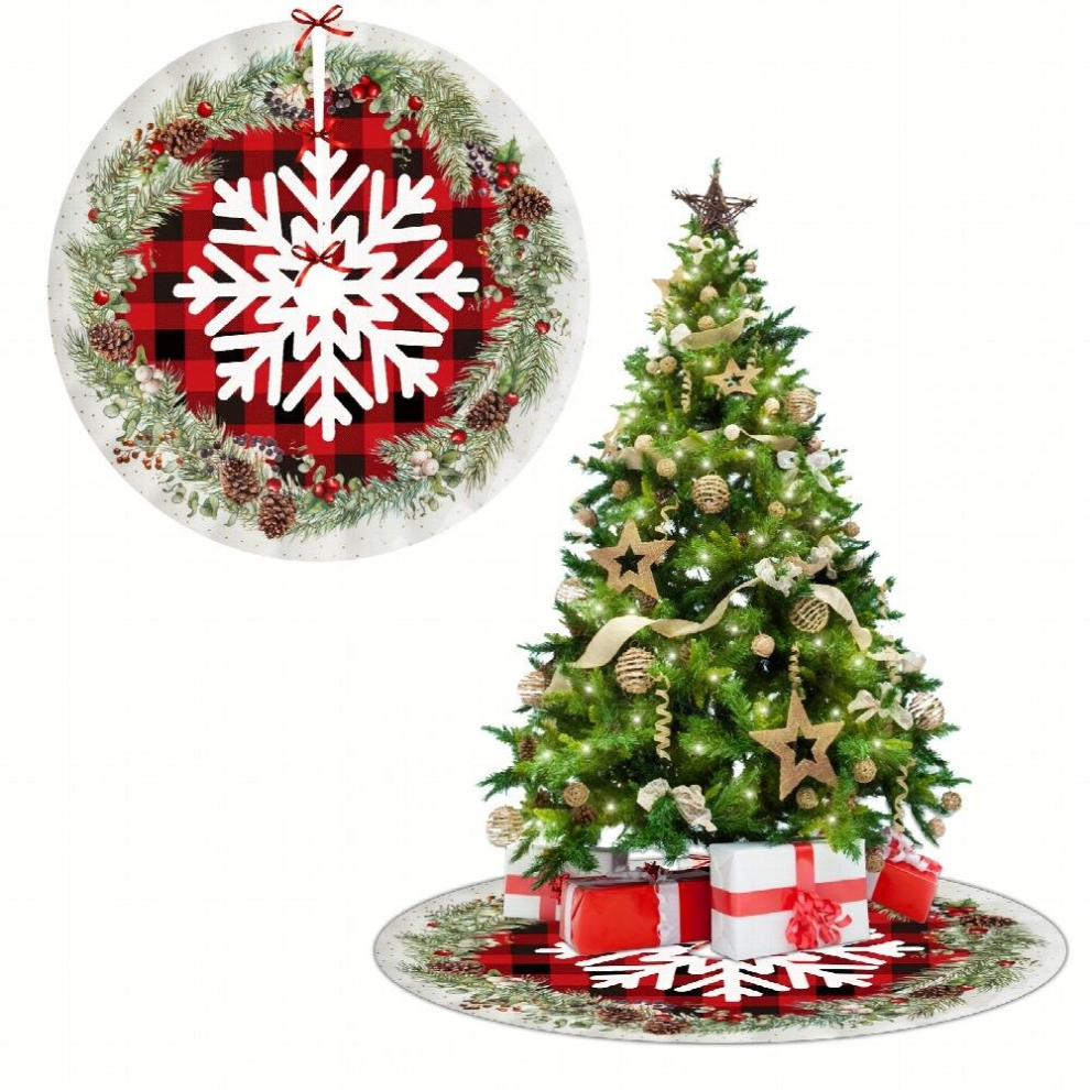 1pc Christmas Tree Skirts Christmas Tree Skirt Christmas Decorations Farmhouse Christmas Decor Christmas Holiday Home Party Decorations-image-OPC-PD5Q82W-NEW