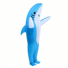 Halloween Performance Costume Funny Cartoon Doll Animal Mount Puppet Props Inflatable Dolphin Clothes