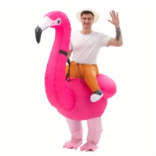 Make Christmas Memorable with This Hilarious Flamingo Inflatable Costume Set Christmas Halloween Thanksgiving Gift