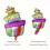 1pc Three layer Crooked Head Cake Special For Birthday Party Decoration 3