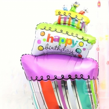 1pc Three layer Crooked Head Cake Special For Birthday Party Decoration