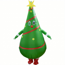 Make Your Christmas Unforgettable with This Inflatable Christmas Tree Costume