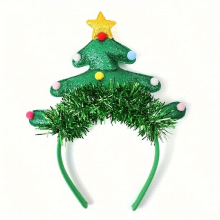 1pc Christmas Headwear Funny Cartoon Christmas Hairpin Photo Party Dress Up Headwear