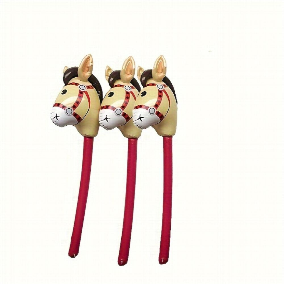 3pcs Inflatable Horse Head Stick Holiday Party Decorations Gift Props-image-OPC-PD5QD8J-NEW