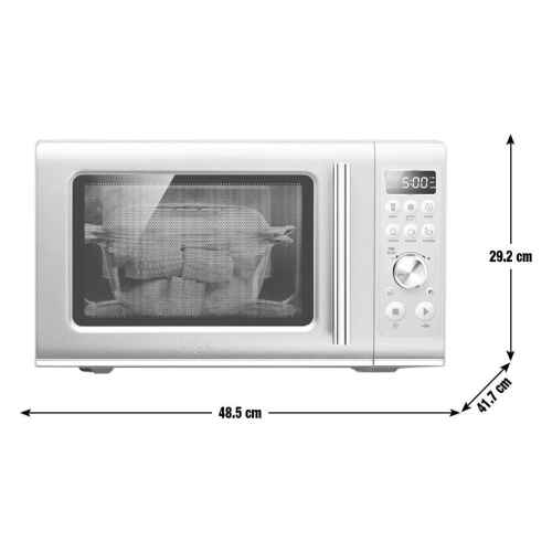 Sage Sage 800W Standard Microwave SMO650SIL4GEU1 - Silver 2