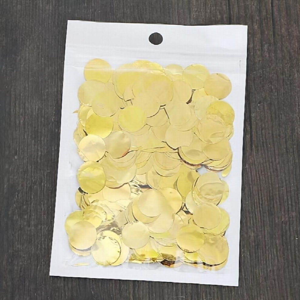 1 Pack Golden Desktop Paper Scraps Flash For Wedding Party Decoration Or Filling Balloons-image-OPC-PD5QCQQ-NEW
