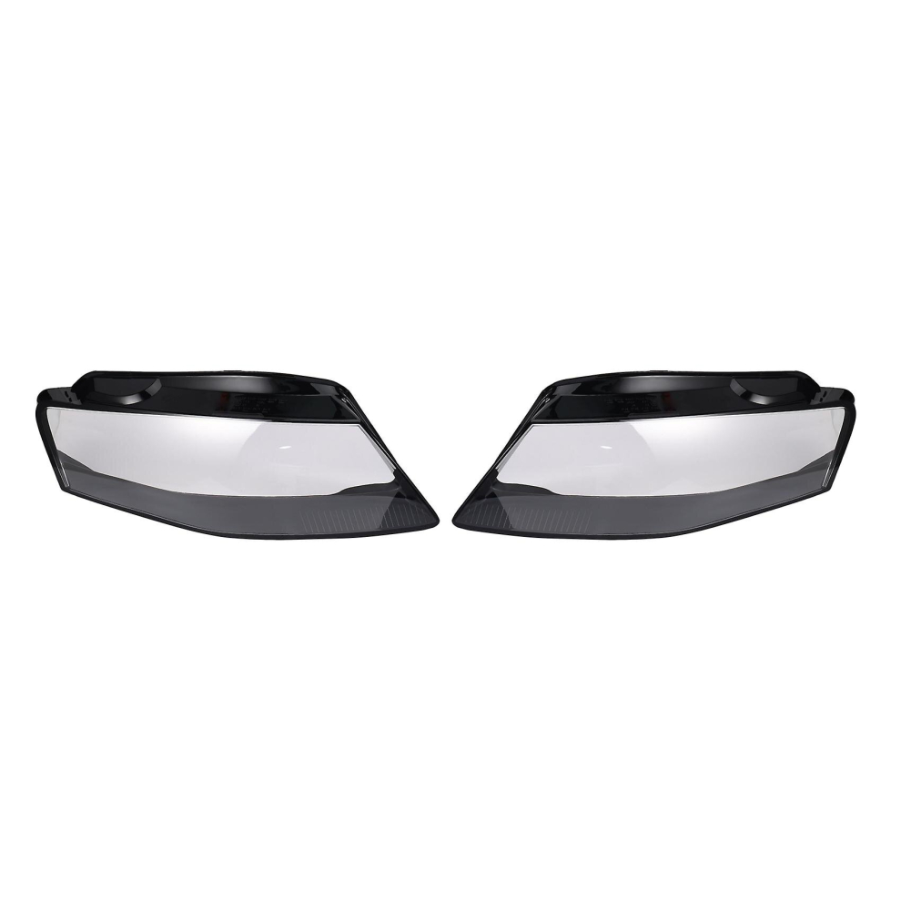 1Pair Front Car Head Lens Cover For A4 B8 2008-2012 Light 9326616317662