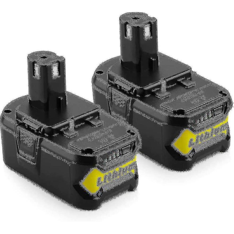 [2 Packs] 18V 5.0Ah Li-Ion Battery Replacement For Ryobi 18V One P108 P107 P104 P105 P102 P103 Cordless Tools 9326616321447