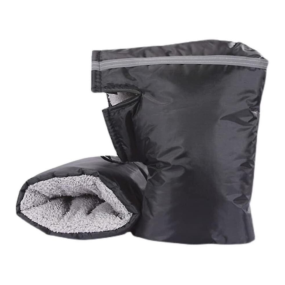 Motorcycle Handlebar Gloves Bike Muffs Windproof Waterproof Cycling Gloves Winter Warm Bik 9326616323151