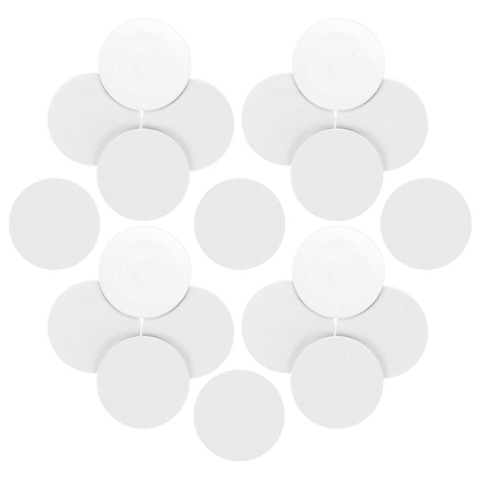 20Pcs Ntag215 Nfc Tag Sticker Blank Contactless Round Ic Smart (White) White 9326616331439
