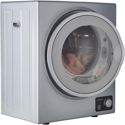 (Silver) Mini Vented Tumble Dryer 2.5kg, CMVD25SL 1