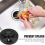 Waste Disposal Splash Guard, Compatible With Insinkerator Evolution 2-pack 4